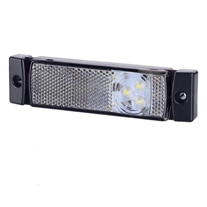 Segnalatore laterale bianco a LED 24V