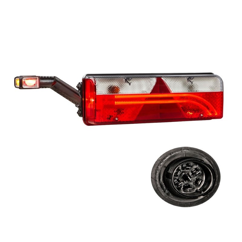 Fanale posteriore Europoint III con cornetto SX